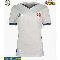 Schweiz Auswärtstrikot Frauen EM 2024 Kurzarm